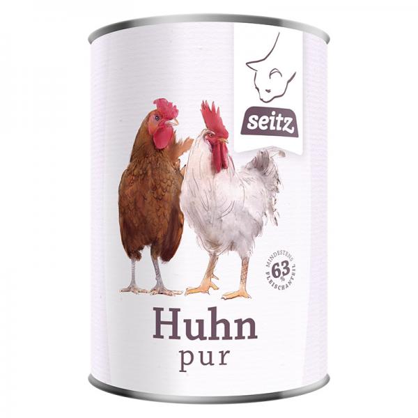 Seitz Katzenfutter HUHN PUR 400g